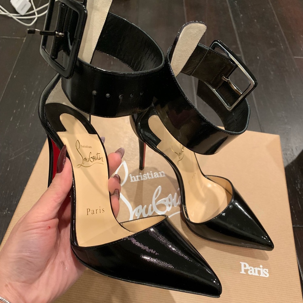 Christian Louboutin Harler 100 patent vinyl